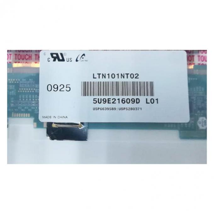 LVDS 40 Pin 10.1 Inch Lcd Screen / Laptop LED Screen 1024×600 LTN101NT02
