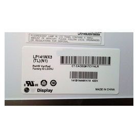 14.1 Inch Used Laptop LCD Screen / TFT LCD Panel LP141WX3 TLN1 EDP 30 Pin 1280x800