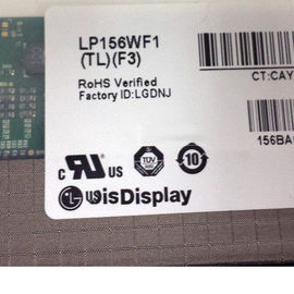 Lp156wf1 Tlf3 Notebook LCD Screen / 15.6 Inch Display LVDS 40 Pin 1920x1080