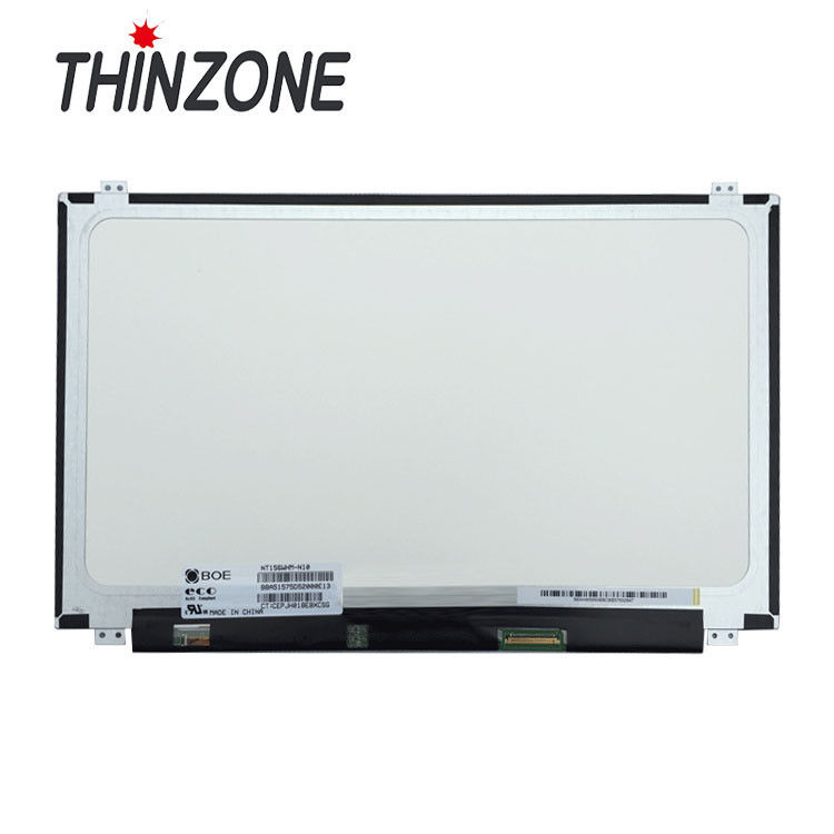 Slim 15.6 Inch LCD Screen 40 PIN TFT Panel Replacement NT156WHM-N10 1366*768