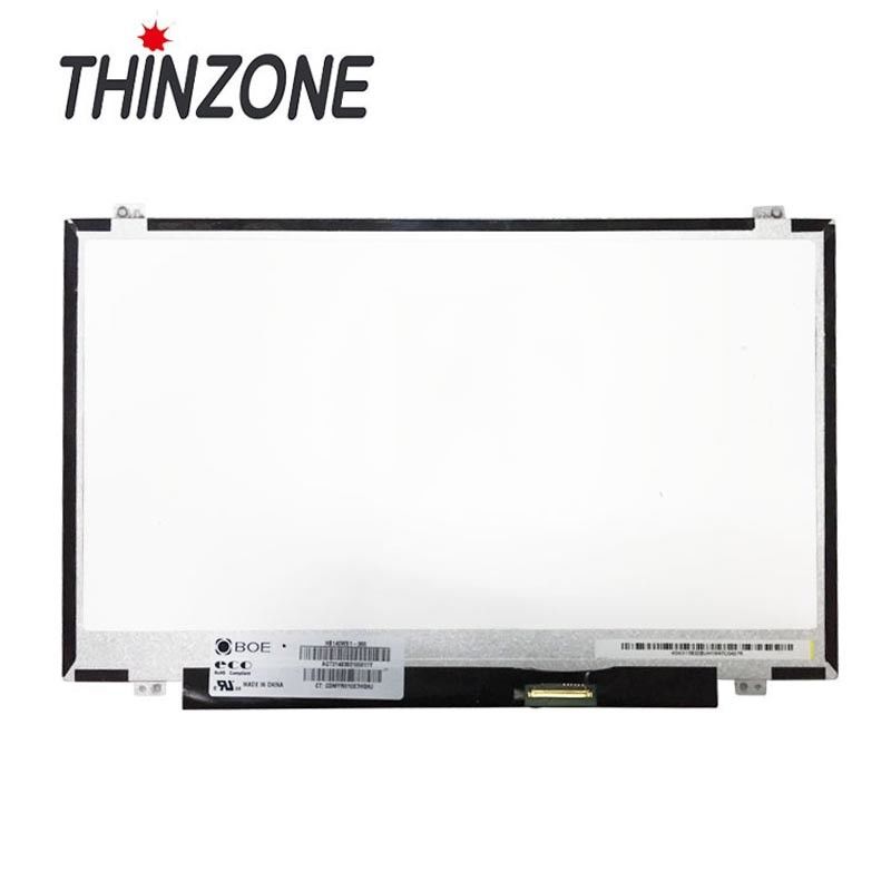1366*768 Glossy 14 Inch LCD Screen TFT Type For HB140WX1-300 HB140WX1-300/400