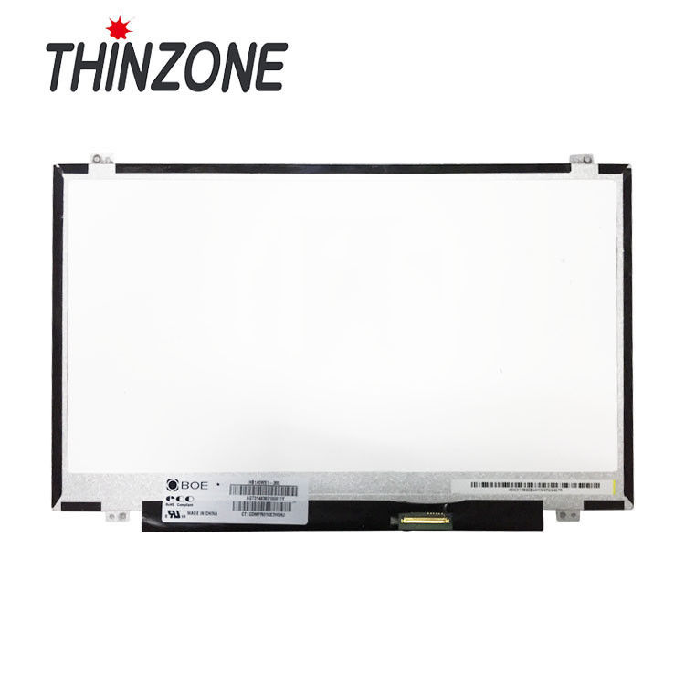 Full Tested Original 14 Inch LCD Screen HB140WX1-300 LED Replacement Panel 1366*768 LVDS 40 Pin